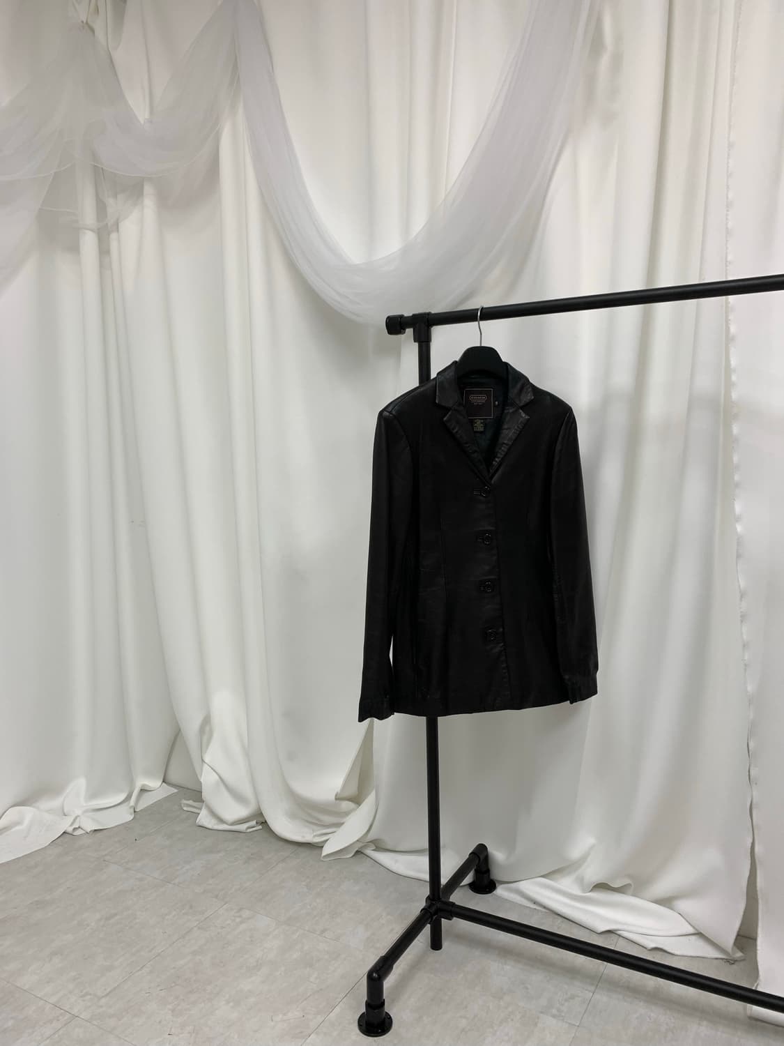 Coach leather blazer 상품이미지1