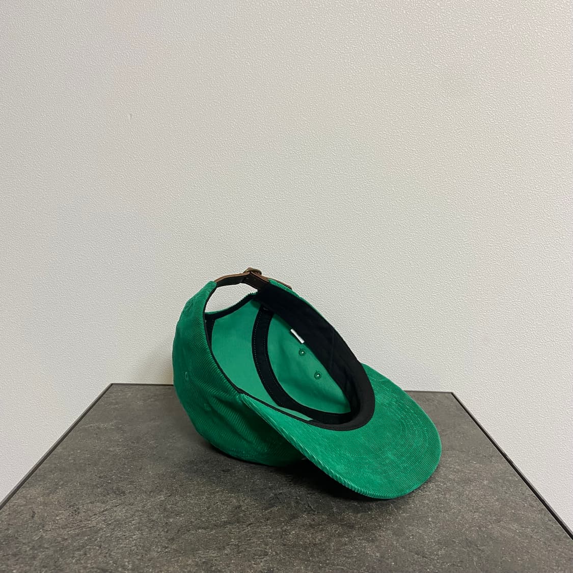 (OS) 슈프림 박스로고 캠프캡 모자 코듀로이 그린 상품이미지7