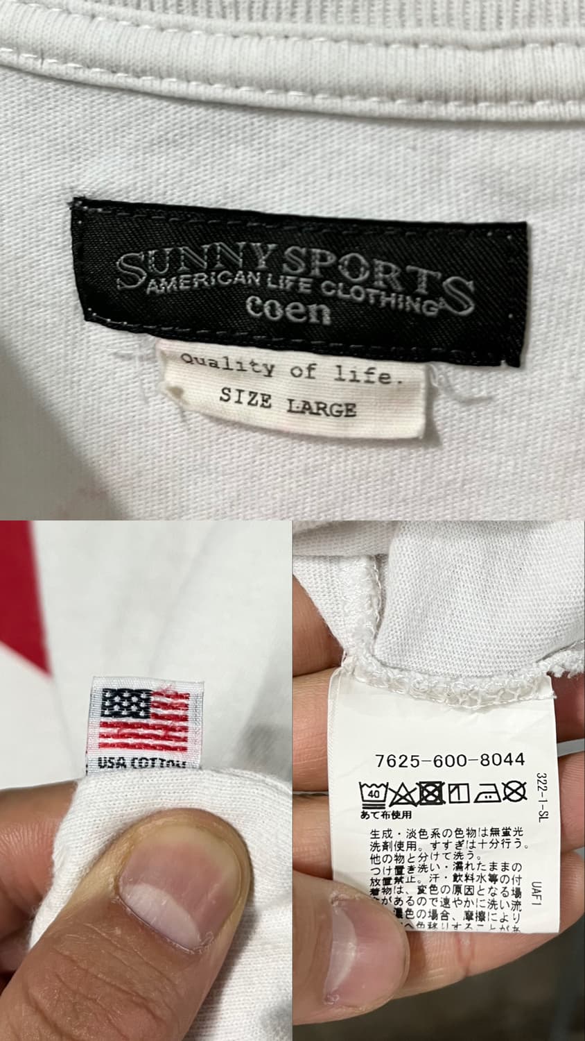 Sunny Sports x Coen USA tee 상품이미지7