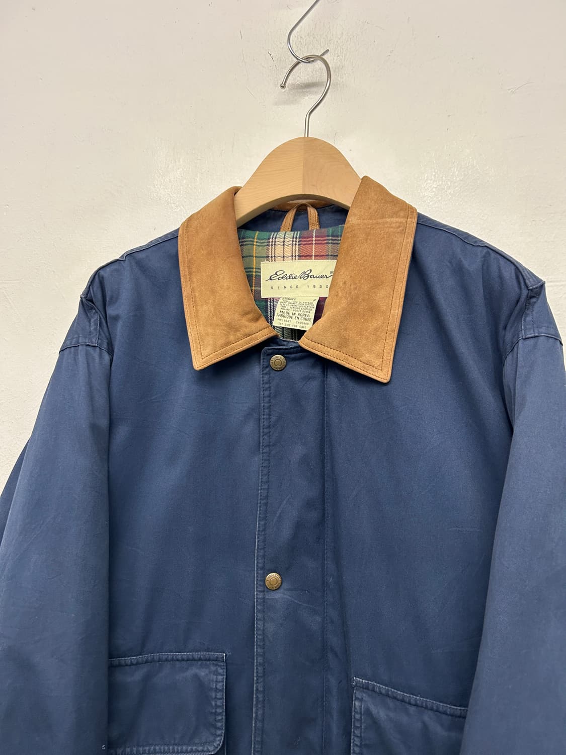 90s 에디바우어 코듀로이 카라 필드자켓 상품이미지5