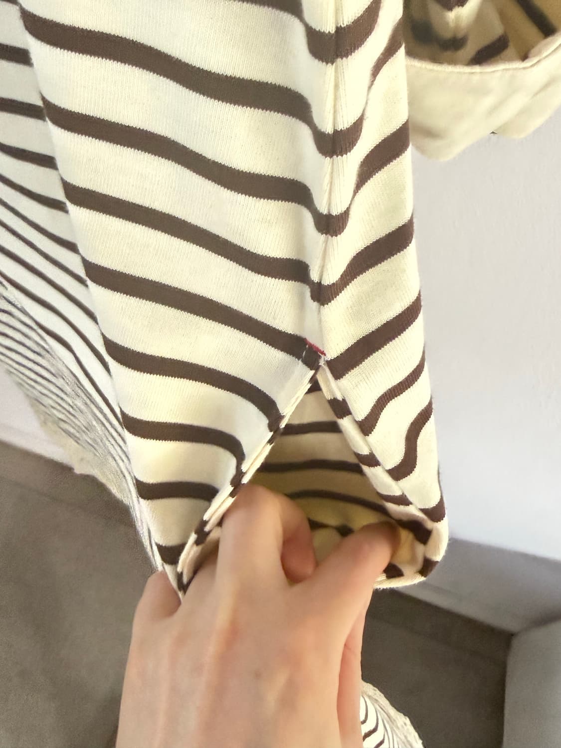 일본빈티지 레이스 줄무늬 원피스 상품이미지7