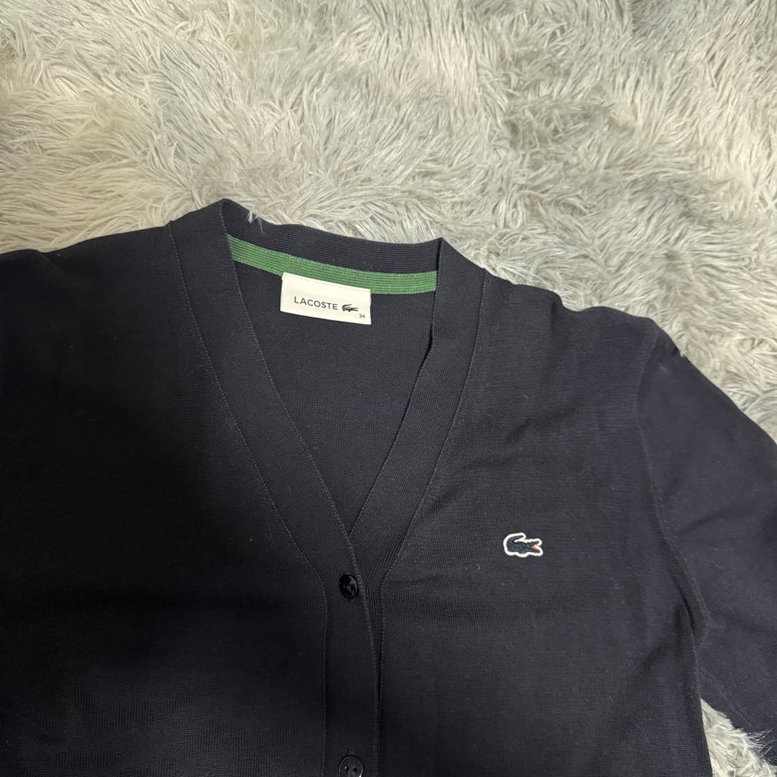 라코스테 가디건 34 여성 90사이즈  상품이미지3