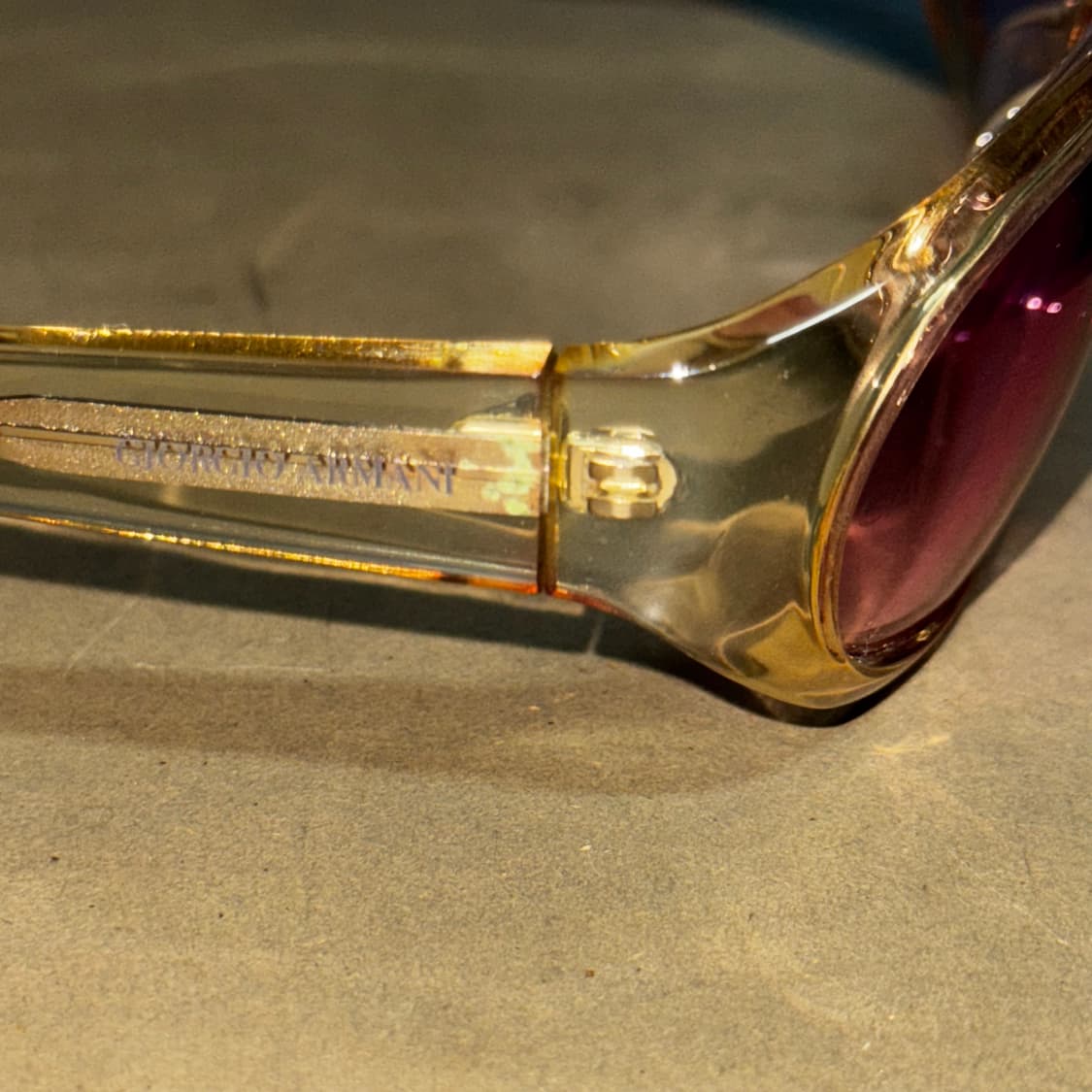 ~00 Giorgio Armani two-tone sunglasses 상품이미지9