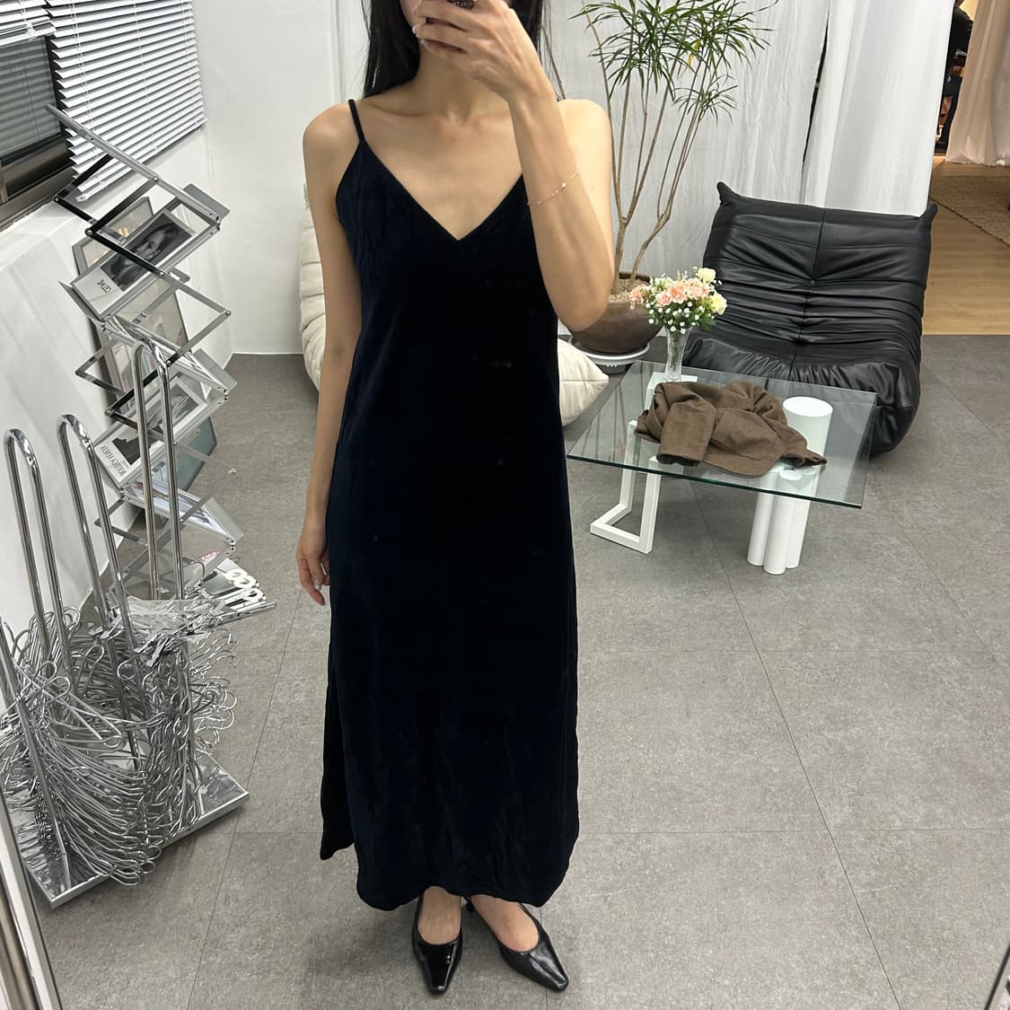 Natural Beauty 미니멀 스트랩 드레스 상품이미지2