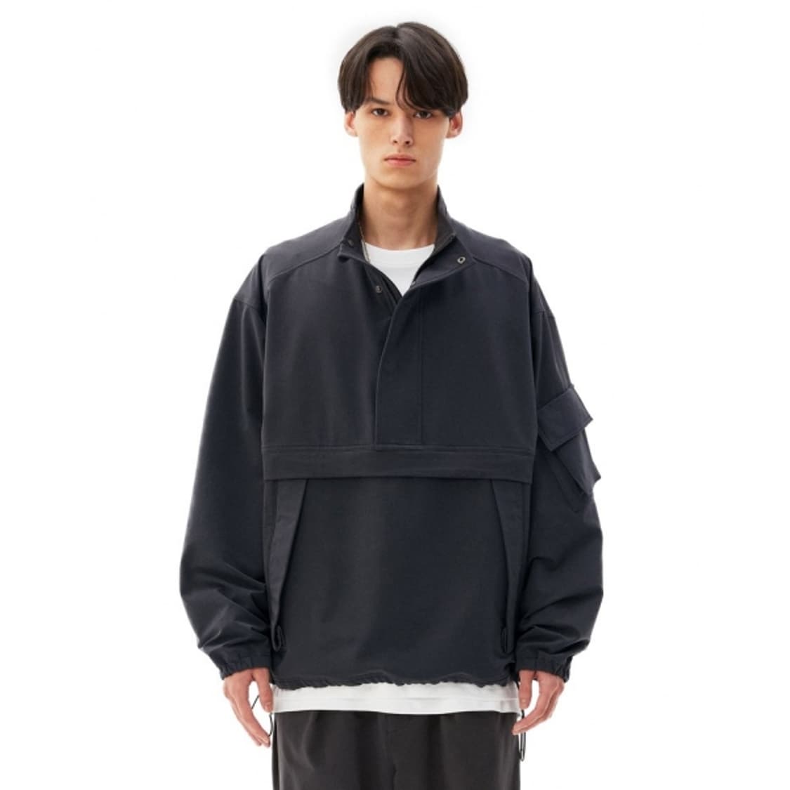 일꼬르소 아노락 하프 집업 네이비 L 상품이미지2