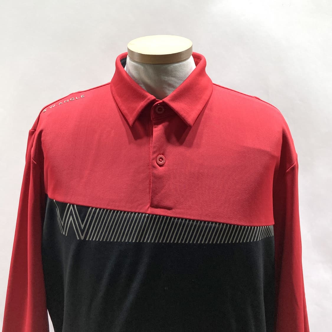 와이드앵글 남성골프카라긴팔티 춘추 105 상품이미지2