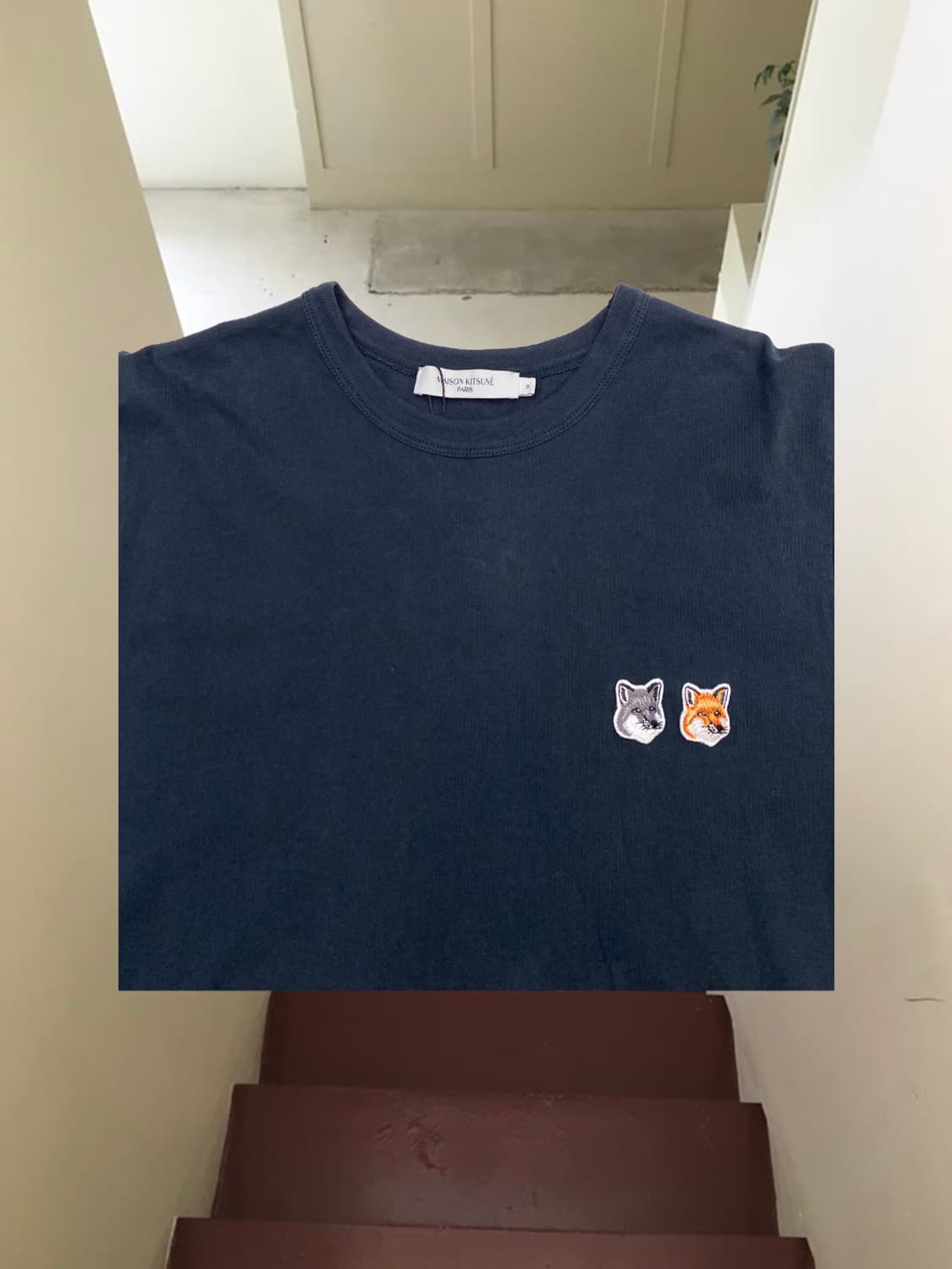 메종키츠네 반팔 티셔츠 (Man M) AB0354 상품이미지4