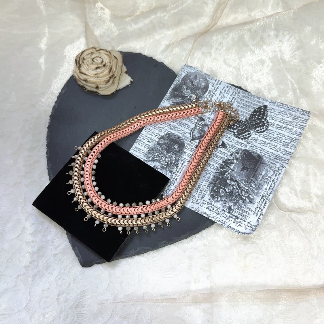 빈티지 로프  오리엔탈  브레이드 목걸이 상품이미지2