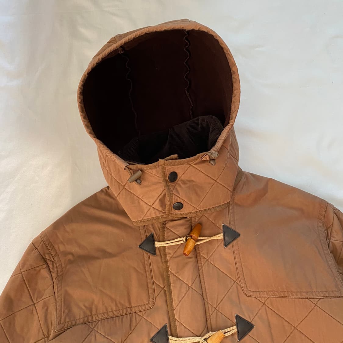 바버 Duracotton Duffle 자켓 미디움 상품이미지2