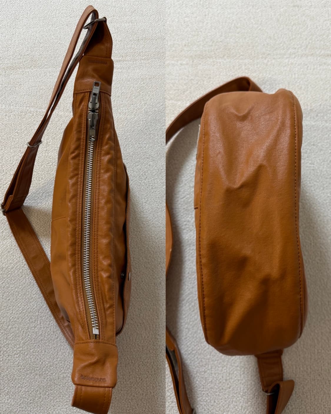 PORTER 포터 프리스타일 반달 숄더백 S 카멜 상품이미지9