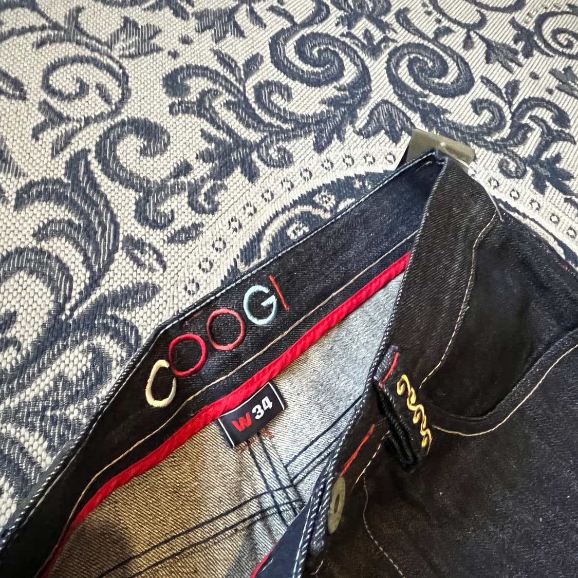 34 COOGI 데님 하프 팬츠/W2382 상품이미지5