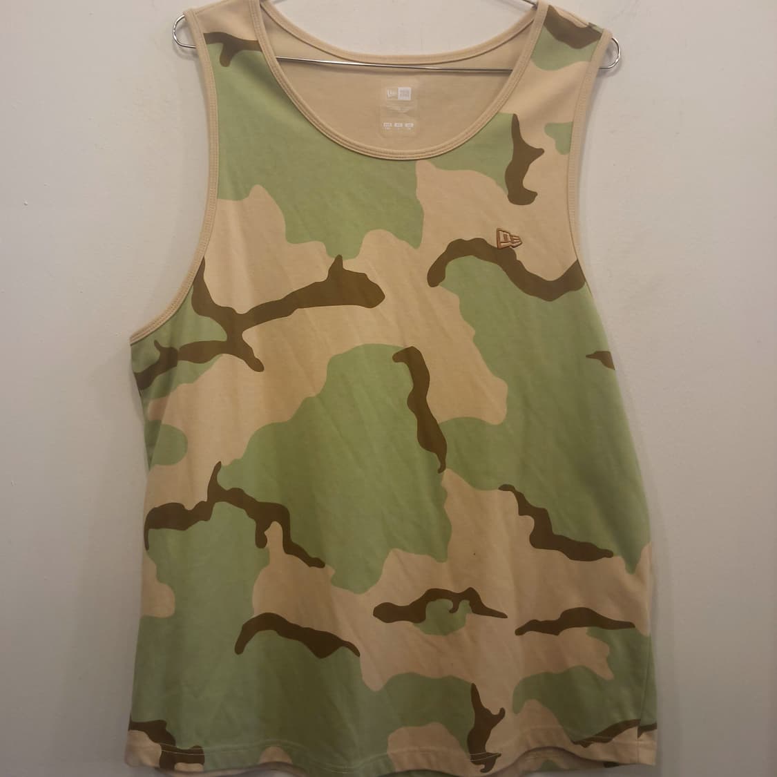 뉴에라 카모 패턴 스트릿 힙합 나시/ L 상품이미지2