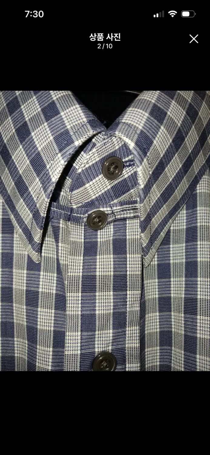 TOM FORD COTTON CHECKED DRESS SHIRTS 상품이미지2