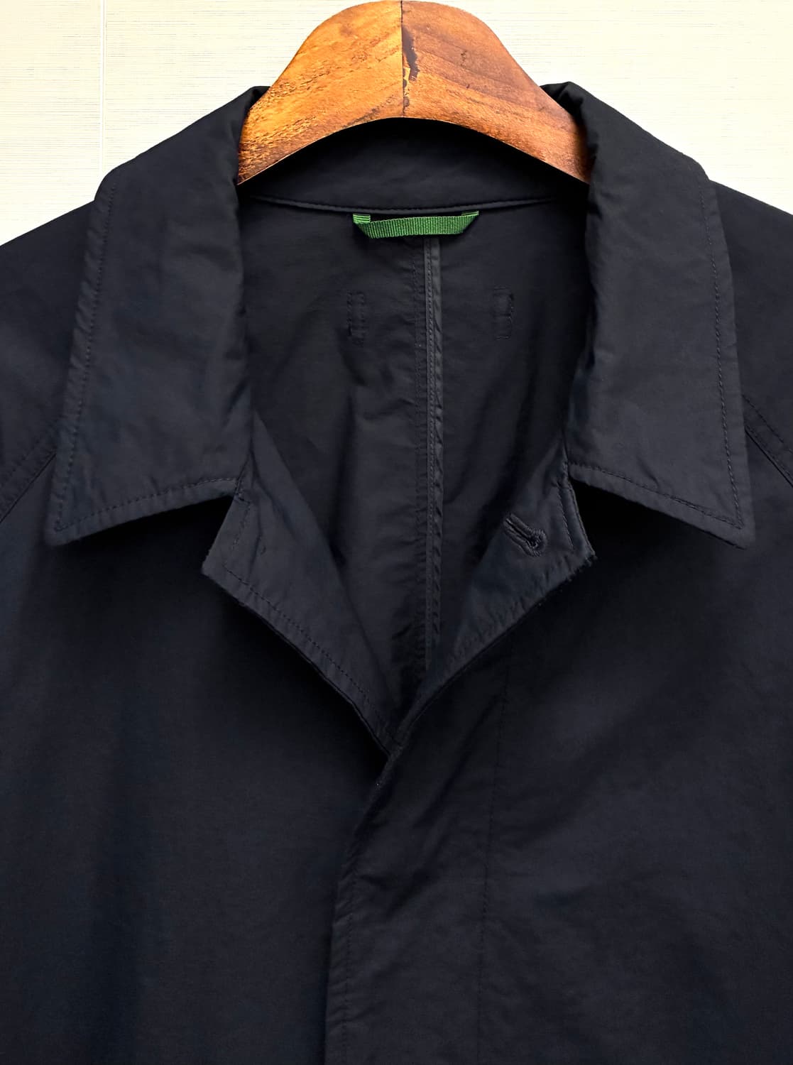 (52/110)헨리코튼 코튼 나일론 홀겹 베이직 맥코트 싱글코트 상품이미지4