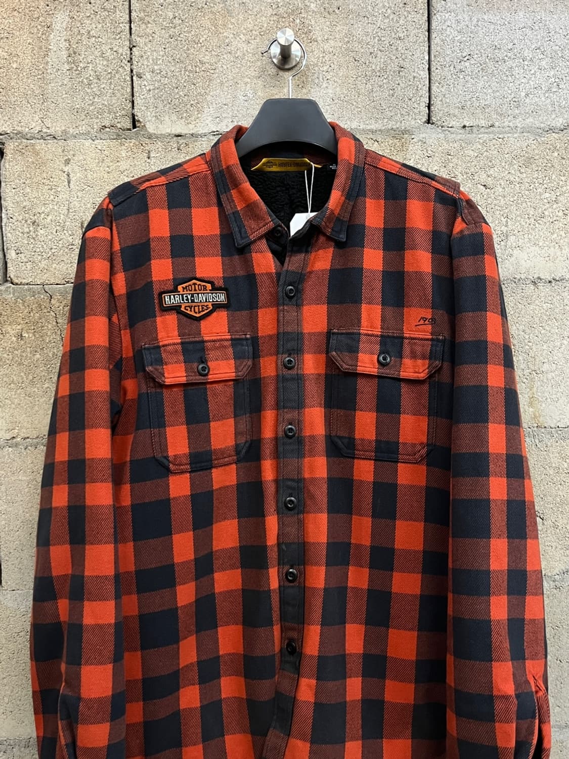 할리 데이비슨 플란넬 인슐레이티드 셔츠 자켓 상품이미지2