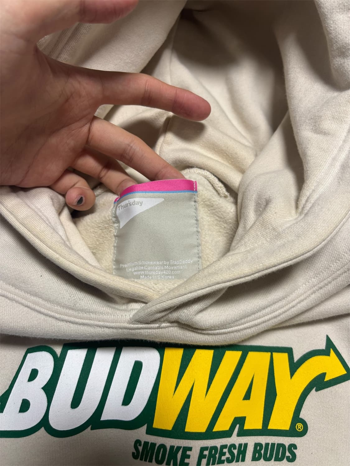 Thursday420 BUDWAY HOODY 상품이미지5