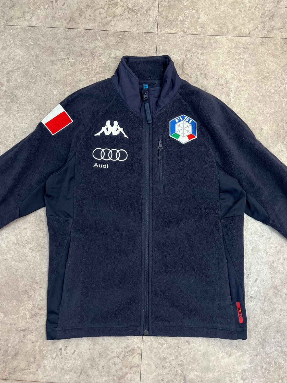 카파 이탈리아 아우디 플리스 자켓 네이비 M #csz3266  상품이미지4