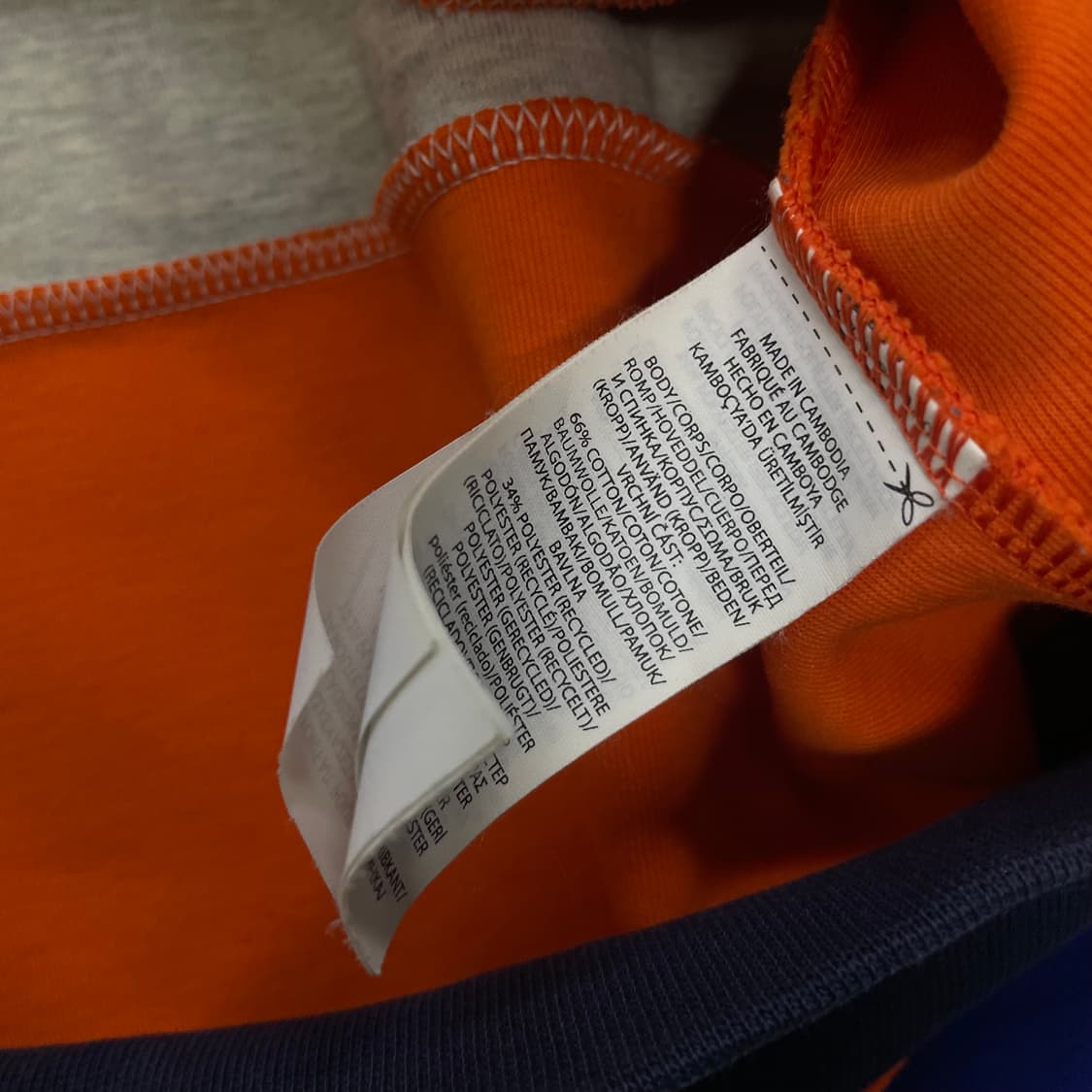 폴로 랄프로렌 포니 로고 컬러블록 후드티 상품이미지4