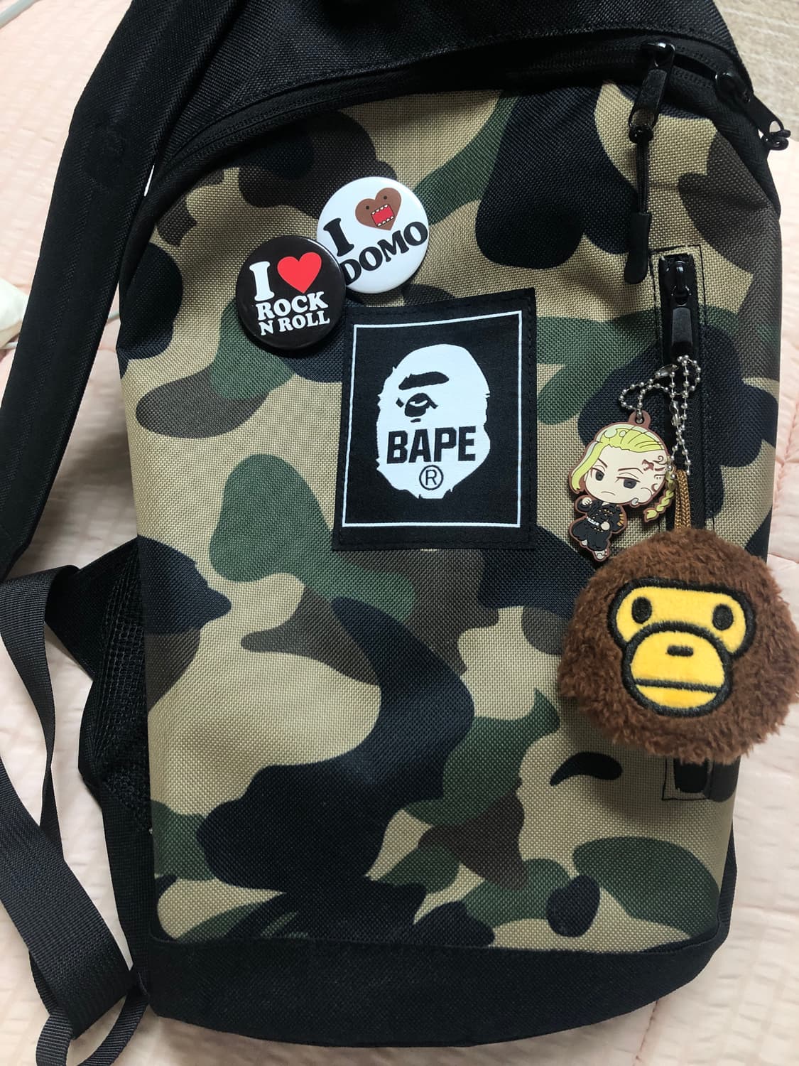 베이프 잡지부록 백팩 상품이미지1