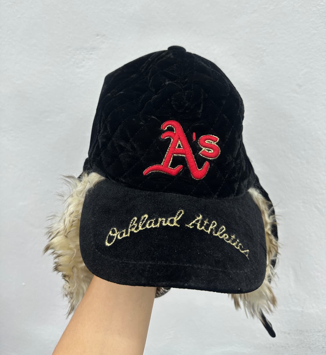 Velvet earflap cap  상품이미지6