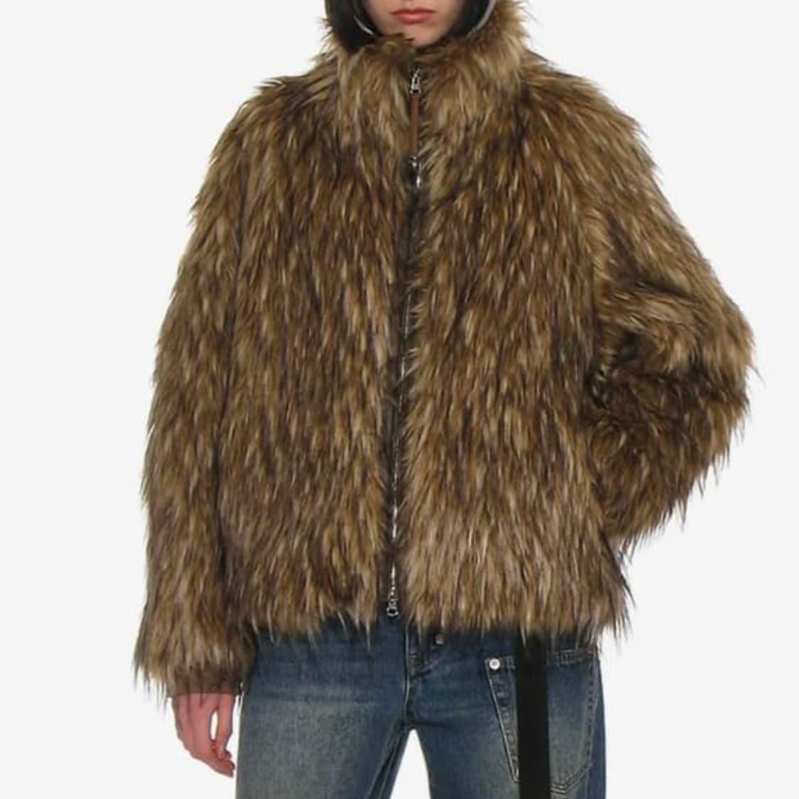 (구매) 파르티멘토 퍼 집업 자켓 상품이미지1