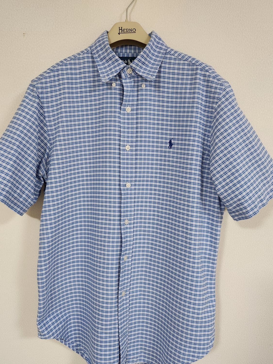 폴로랄프로렌 체크셔츠 (M 상품이미지2