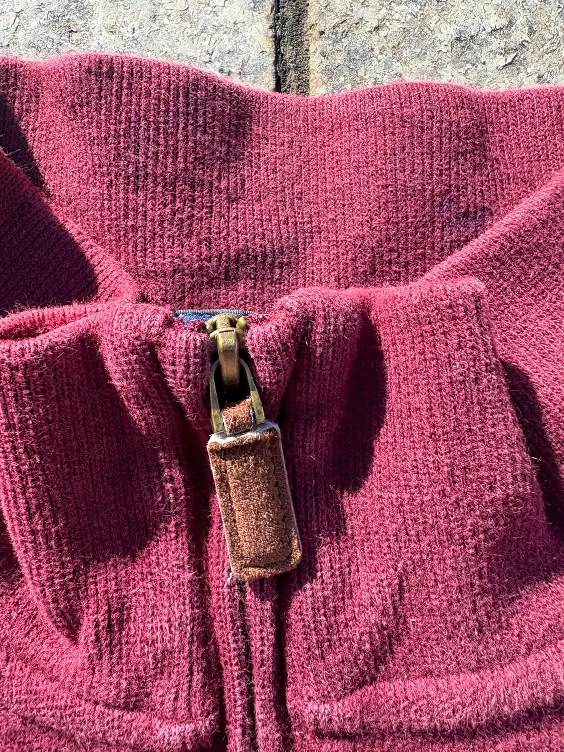 폴로 버건디 반집업 상품이미지2