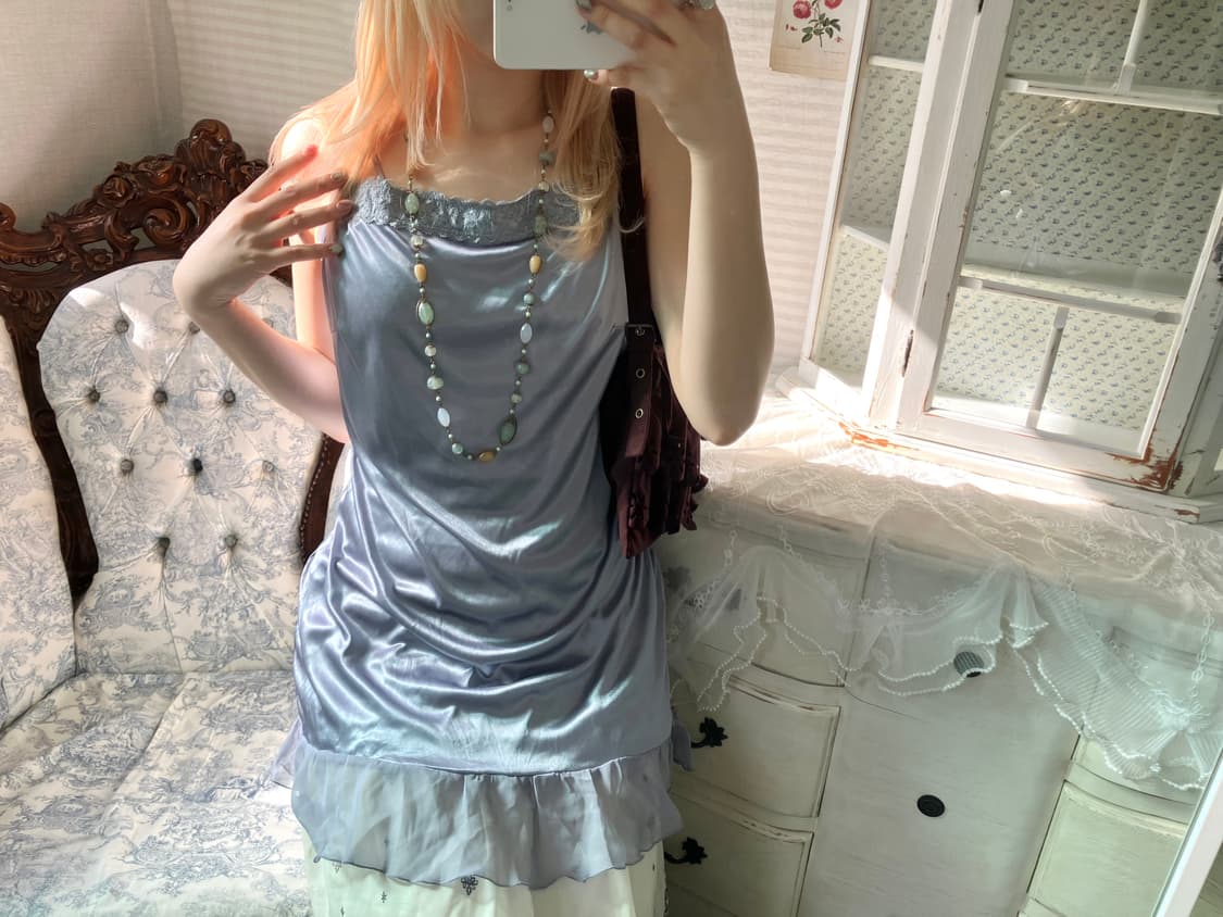 Set)페어리 오리엔탈 원피스 + 레이어드 원피스 상품이미지5