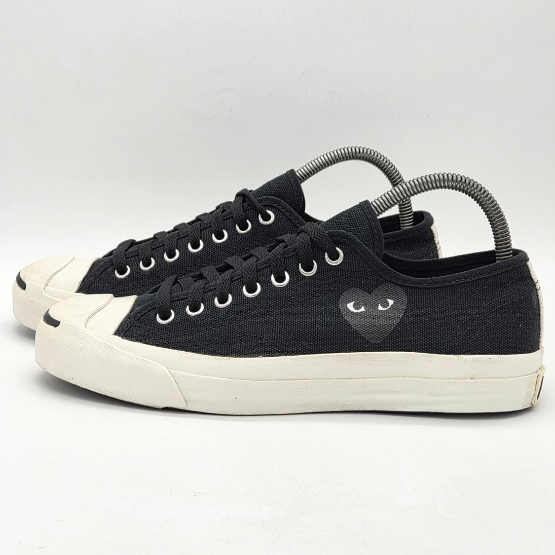  컨버스 X 꼼데가르송 플레이 잭퍼셀 블랙 (265)  상품이미지1