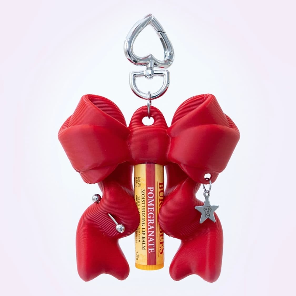 jimi ribbon balm keychain 리본밤키체인 립밤키링 상품이미지2