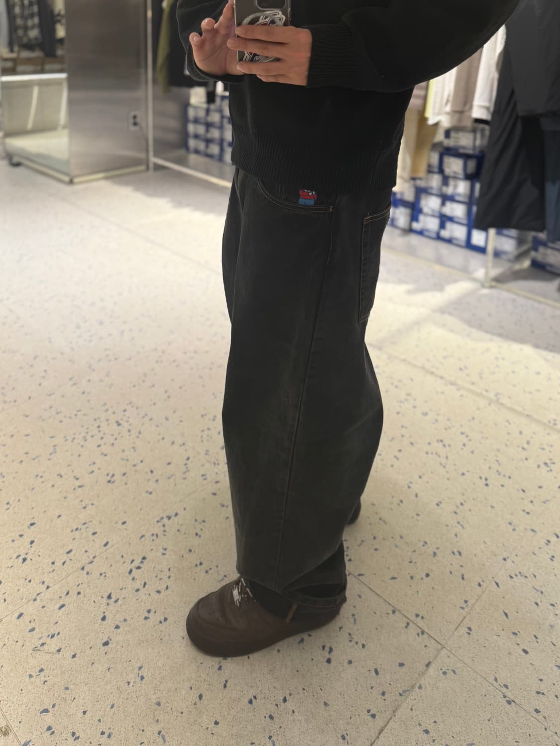 폴라스케이트 워시드 블랙 M 구형 상품이미지2