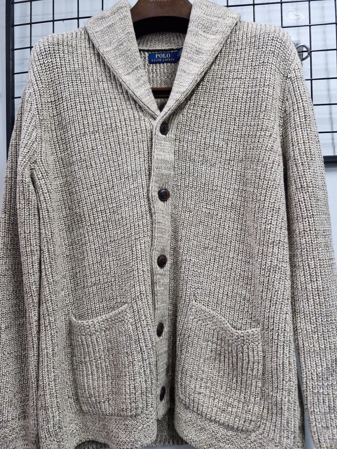 95-100L 폴로랄프로렌 숄카라 니트 가디건 상품이미지5