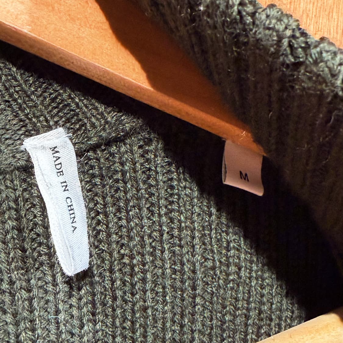 산드로 옴므 하프집업 울 코만도 니트 M 상품이미지3