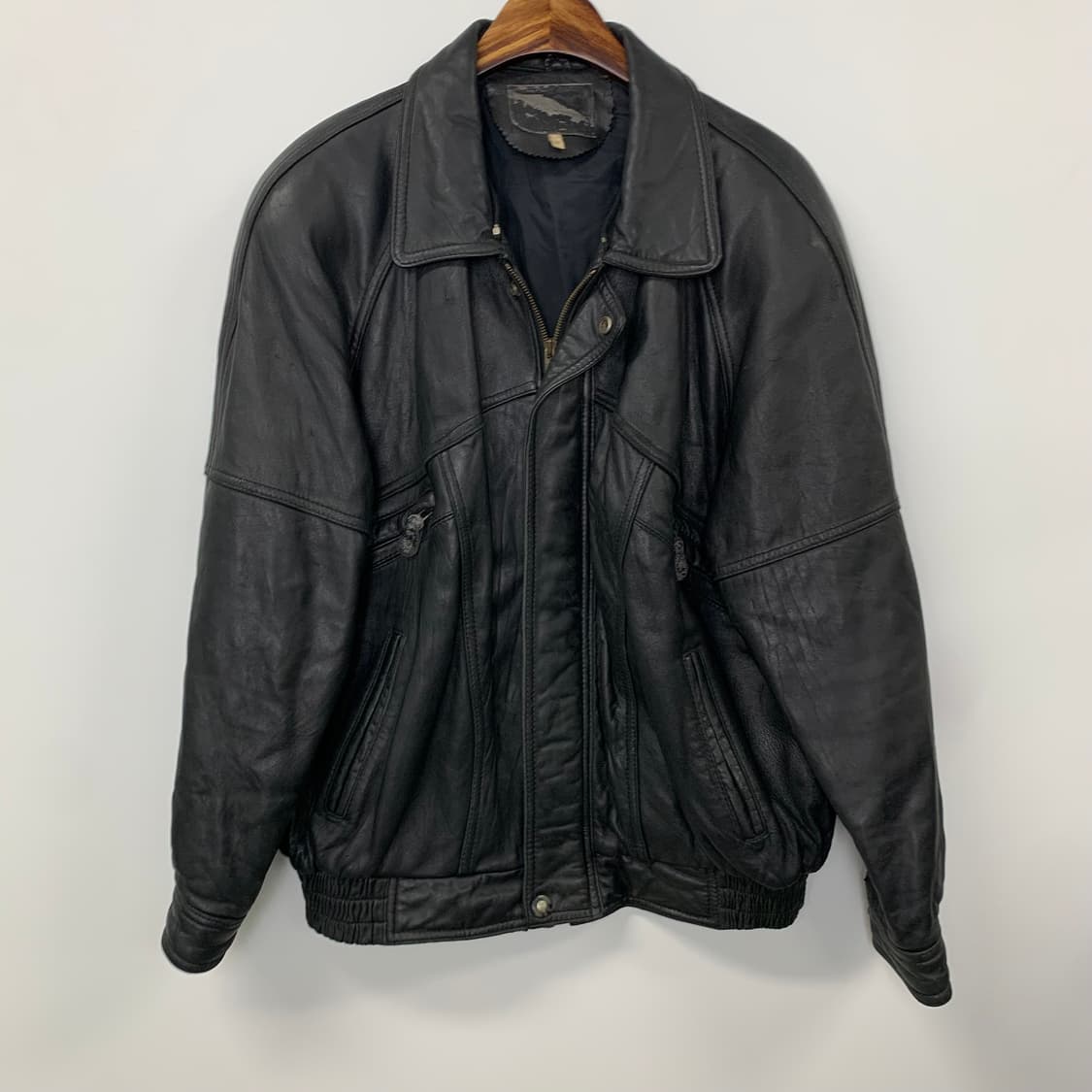 Vintage 빈티지 a-2 레더 봄버 자켓 상품이미지2