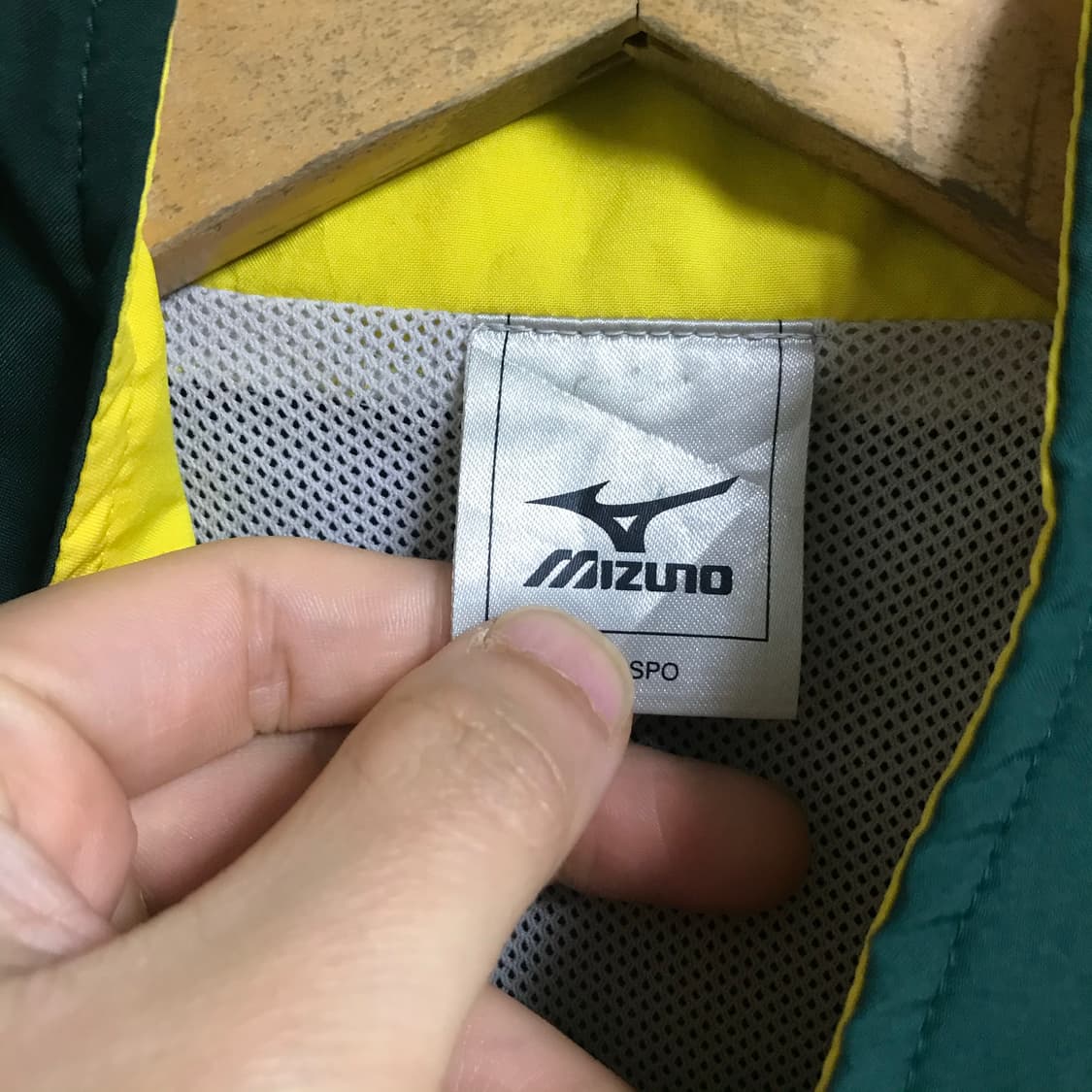 미즈노 일제 배색 바람막이 상품이미지3