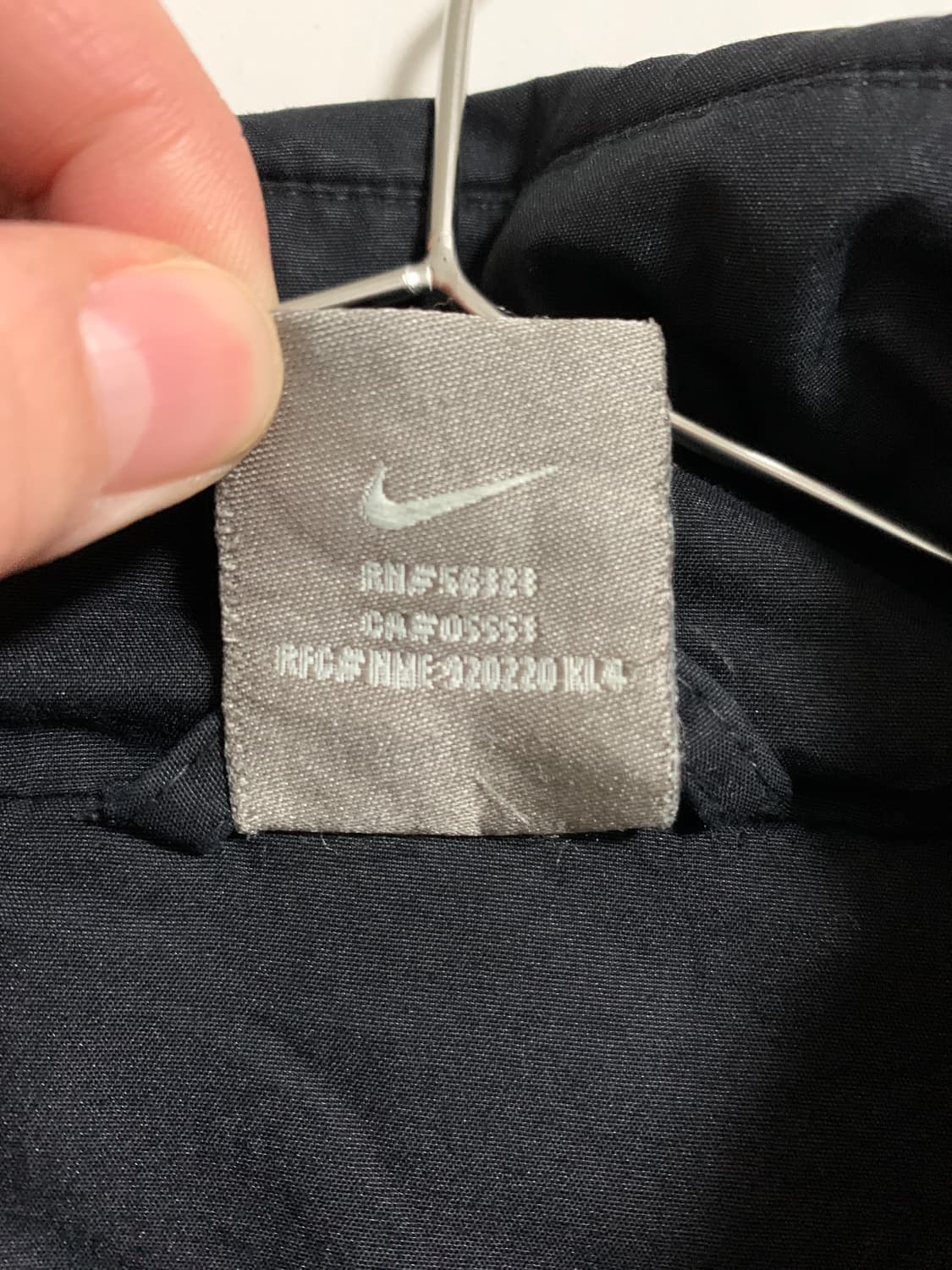 나이키 스우시 누빔 바람막이 상품이미지5