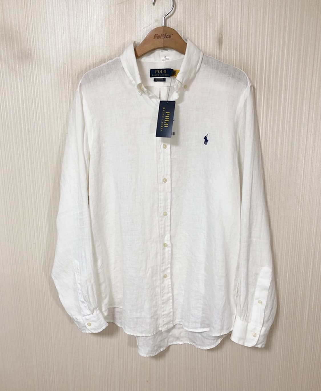 폴로(POLO)랄프로렌 클래식핏 남성 린넨셔츠 M(100) 상품이미지1