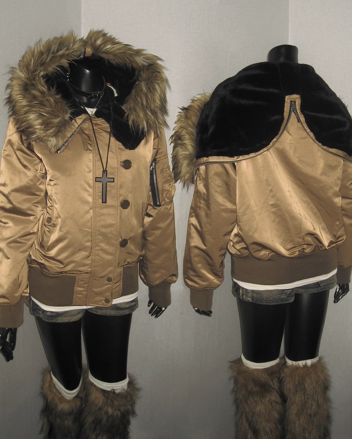 GAP 빈티지 갭 n2b 울프죠 봄버 자켓 y2k 00s 상품이미지1