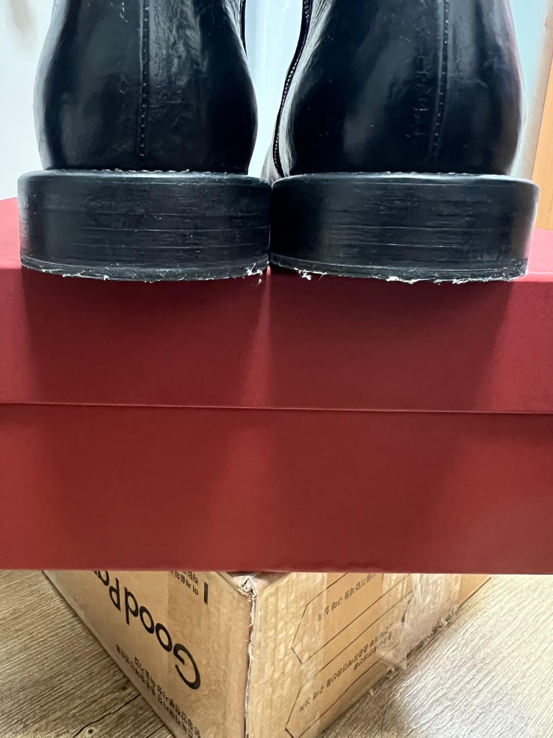 택포40) 그라더스 grds 부츠01 레더 블랙 260 41사이즈 상품이미지5