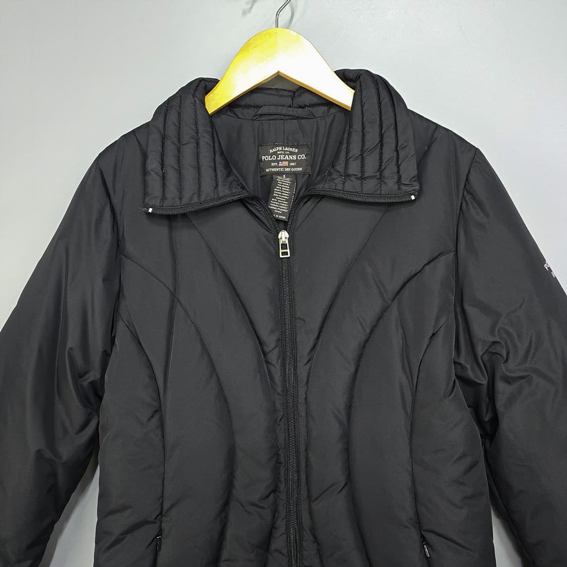 폴로진스(POLO JEANS) 롱 다운패딩 S 상품이미지2