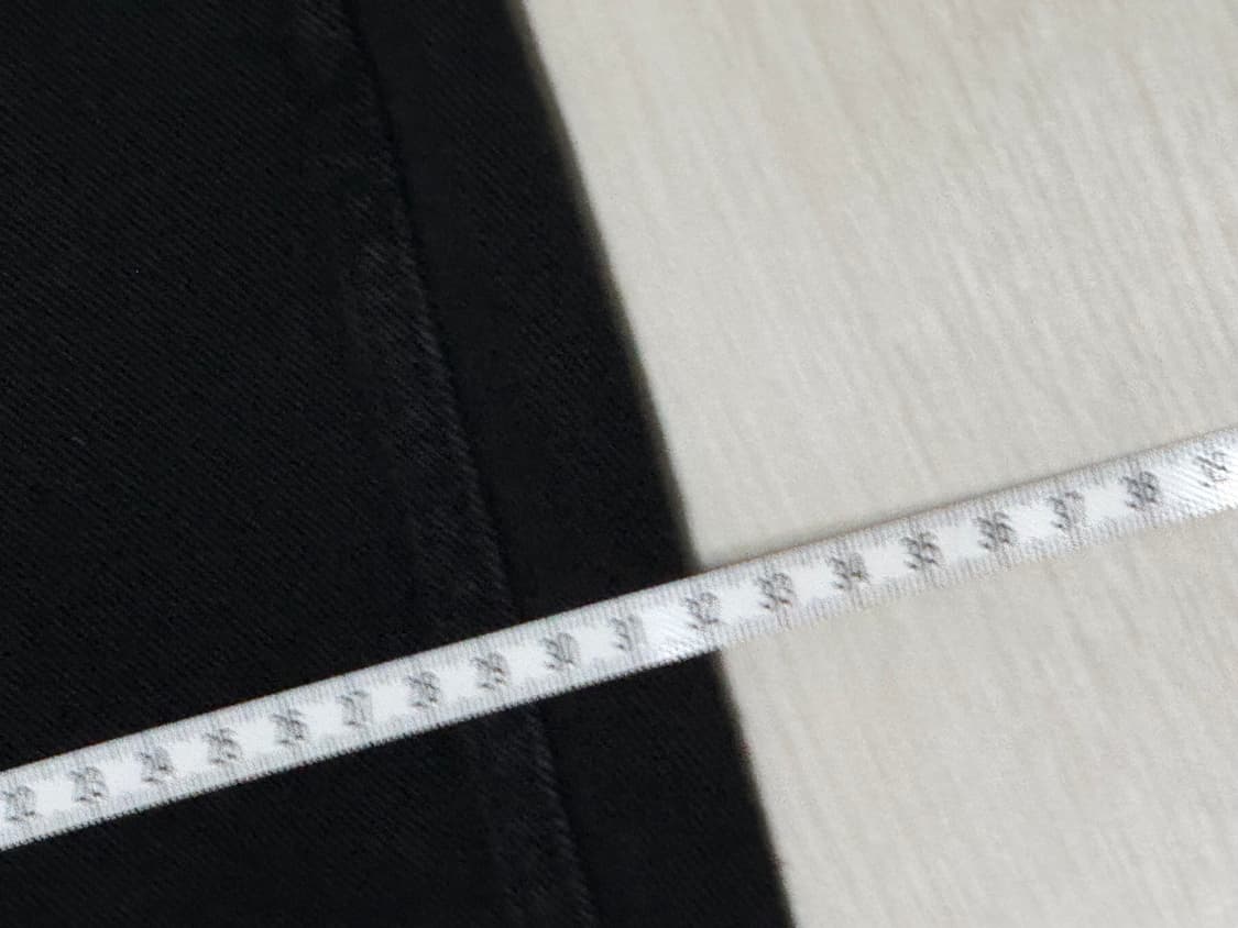 아영상사 블랙 데님 팬츠 상품이미지5