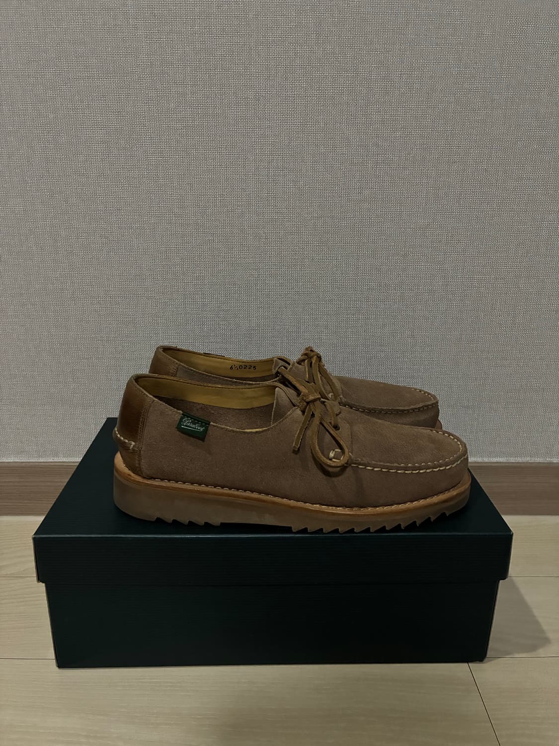 파라부트 캡틴선샤틴 도밍구 베이지 컬러 6.5uk 판매 상품이미지5