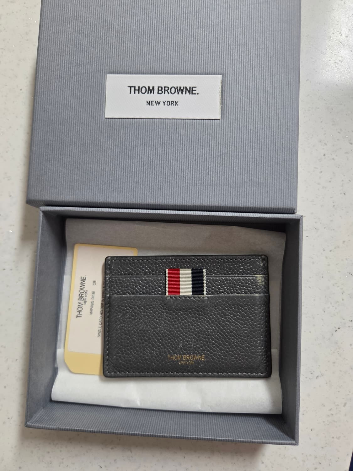 풀박스 톰브라운 그레이 지갑 상품이미지3