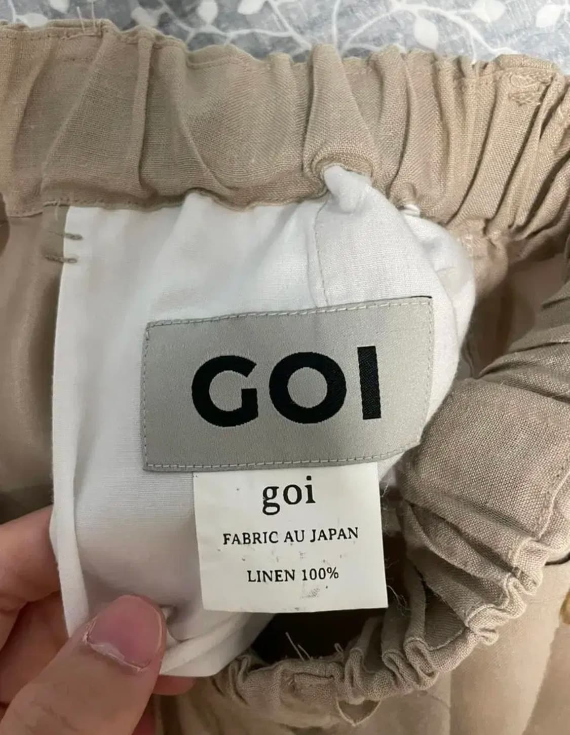 GOI 린넨 팬츠 상품이미지2