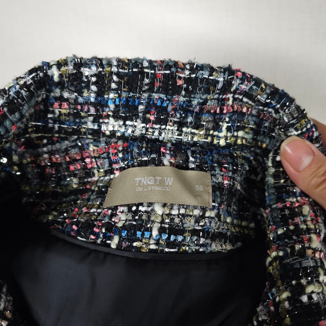 티엔지티  트위터자켓 여성55사이즈  상품이미지3