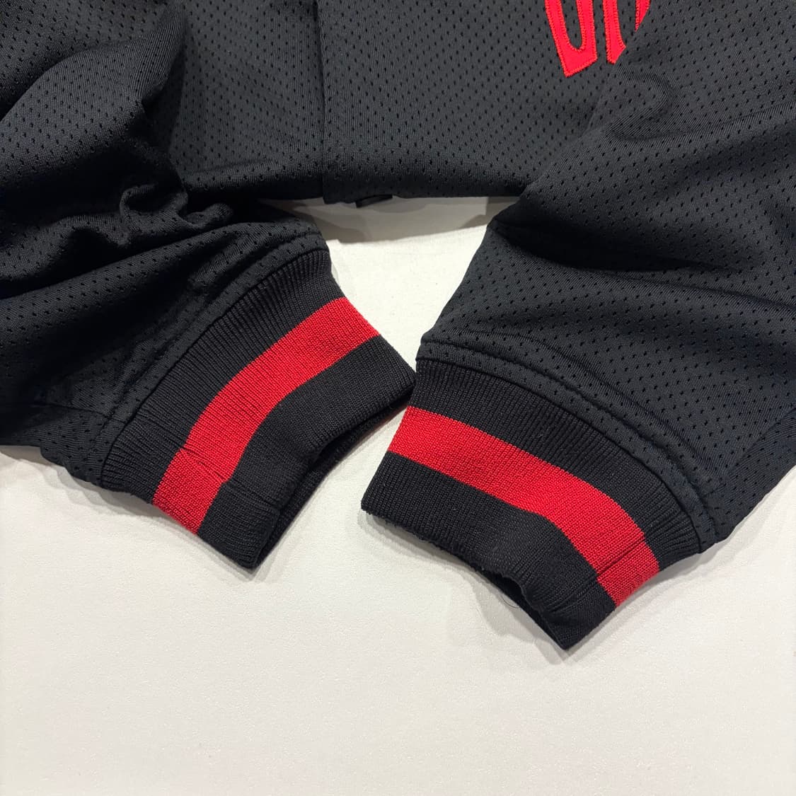 [2XL] 조던 블랙 레드 메쉬 봄버 자켓 B519 상품이미지6