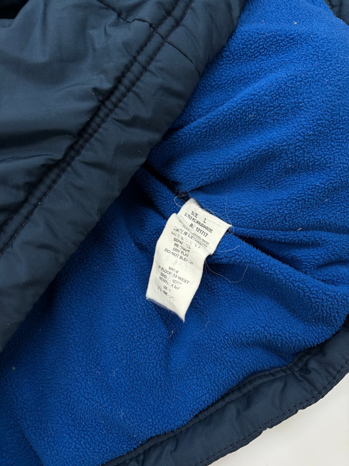 WHO A U 네이비 다운패딩 상품이미지5