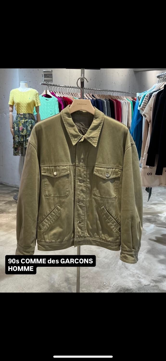 90s 꼼데가르송 옴므 데님자켓 상품이미지1
