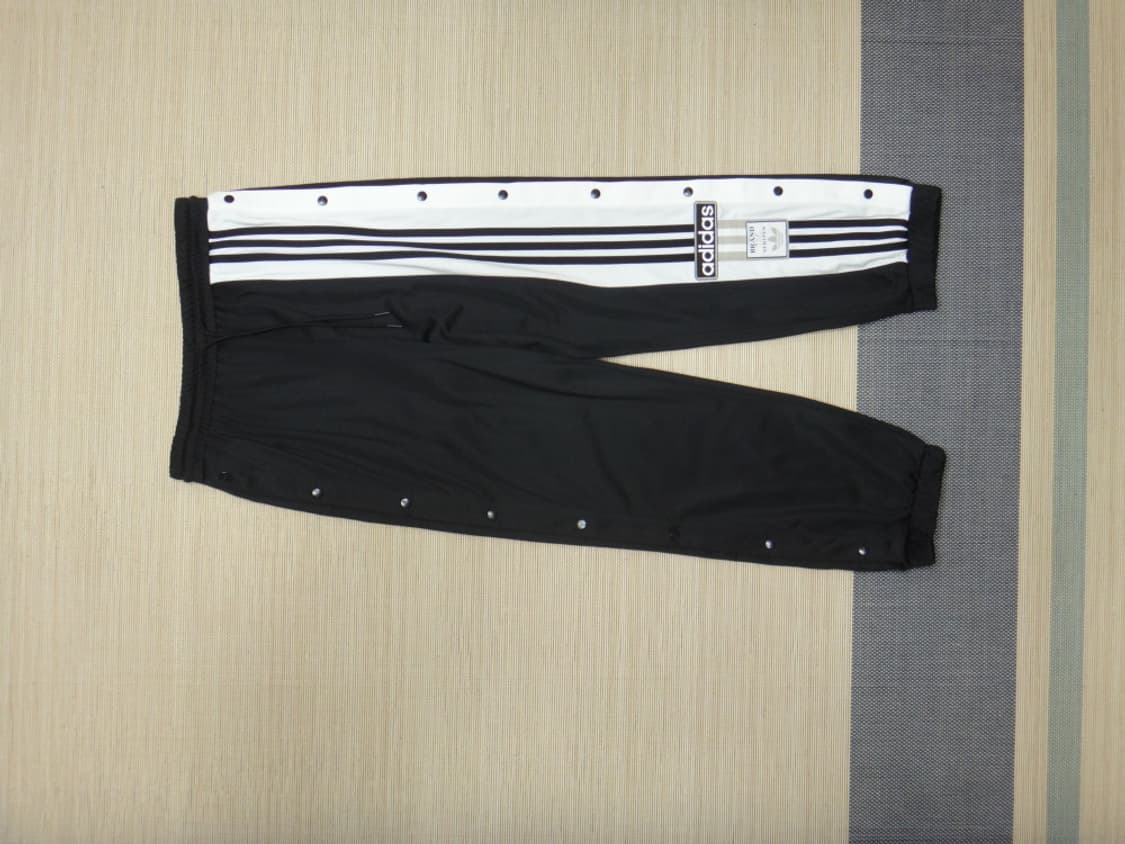 (S) 아디브레이크 여성 팬츠 W 블랙 화이트 GJ6580 상품이미지2