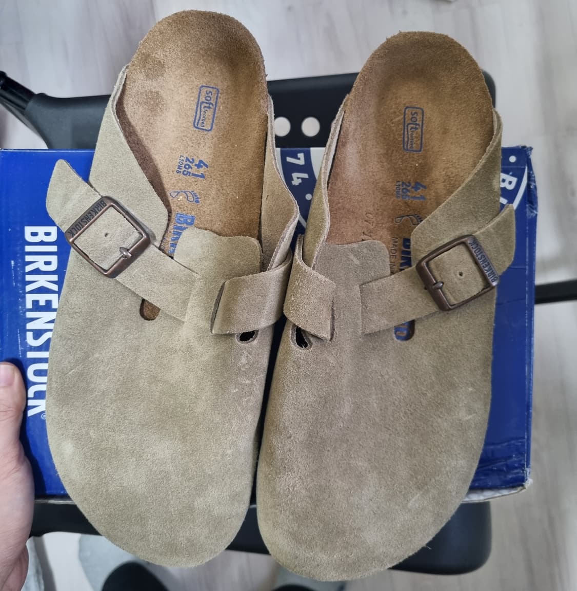 버켄스탁 보스턴 타우페 레귤러 41 상품이미지1